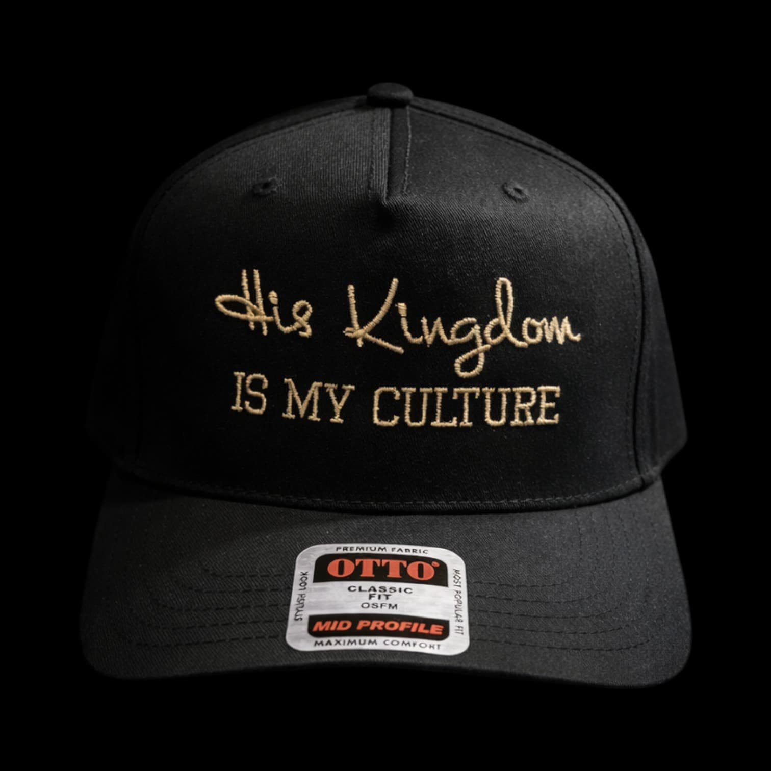 Faith-based custom hat